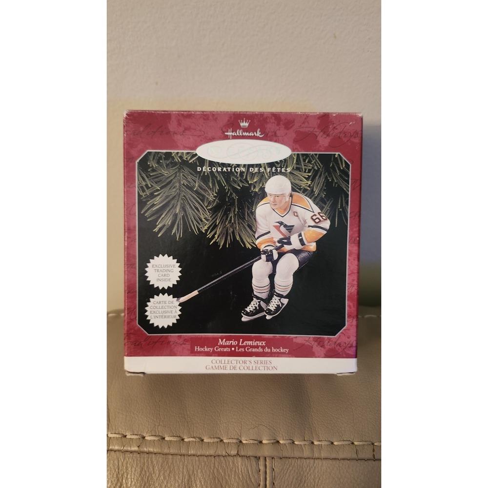 1998 Hallmark Keepsake Ornament NHL Pittsburgh Penguins‎ #66 MARIO LEMIEUX
